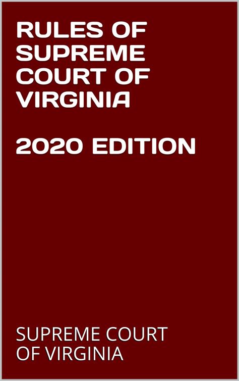 supreme court of virginia rules